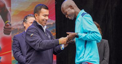 Altetistas del mundo con el Gobernador de Cundinamarca