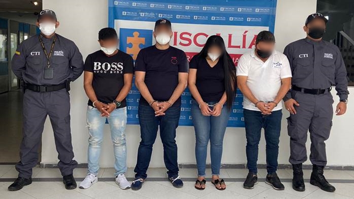 Banda delicuencial en Cundinamarca