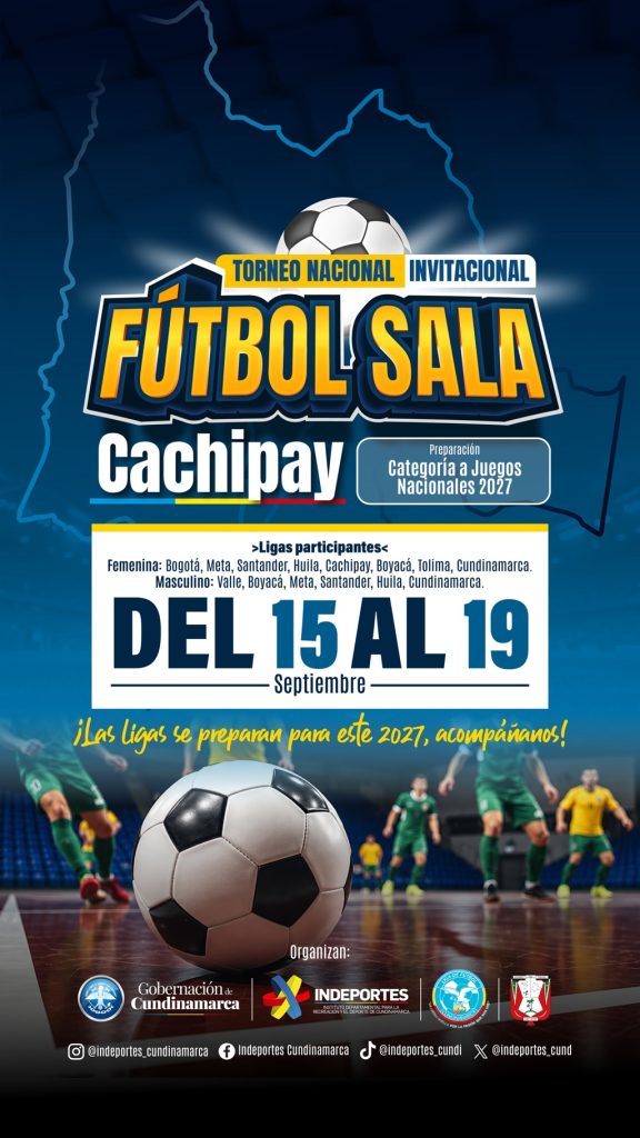Del 21 al 27 de septiembre llega la Semana en Movimiento 2026, una invitación del Instituto Departamental para la Recreación y el Deporte de Cundinamarca (Indeportes) y la Gobernación de Cundinamarca para que todos los cundinamarqueses se pongan en acción.