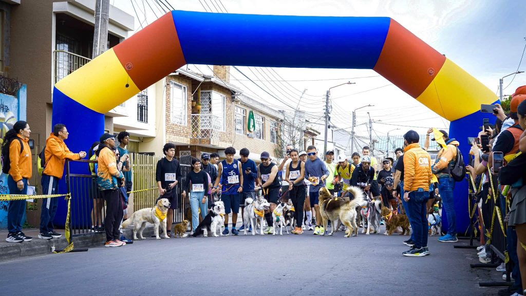 Carrera de mascotas en Chía