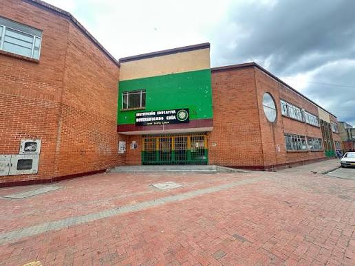 Fachada de colegios públicos de Chía