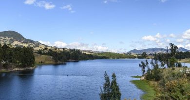 Embalse de Tominé en Cundinamarca