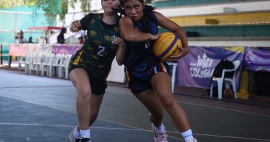 Cundinamarca se quedó con los cupos a la final nacional en el baloncesto 3×3 Niñas jugando baloncesto