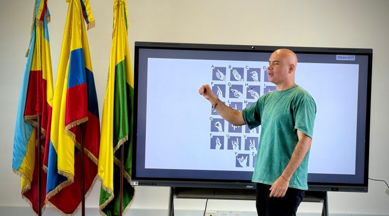 Lenguaje de señas en Chía