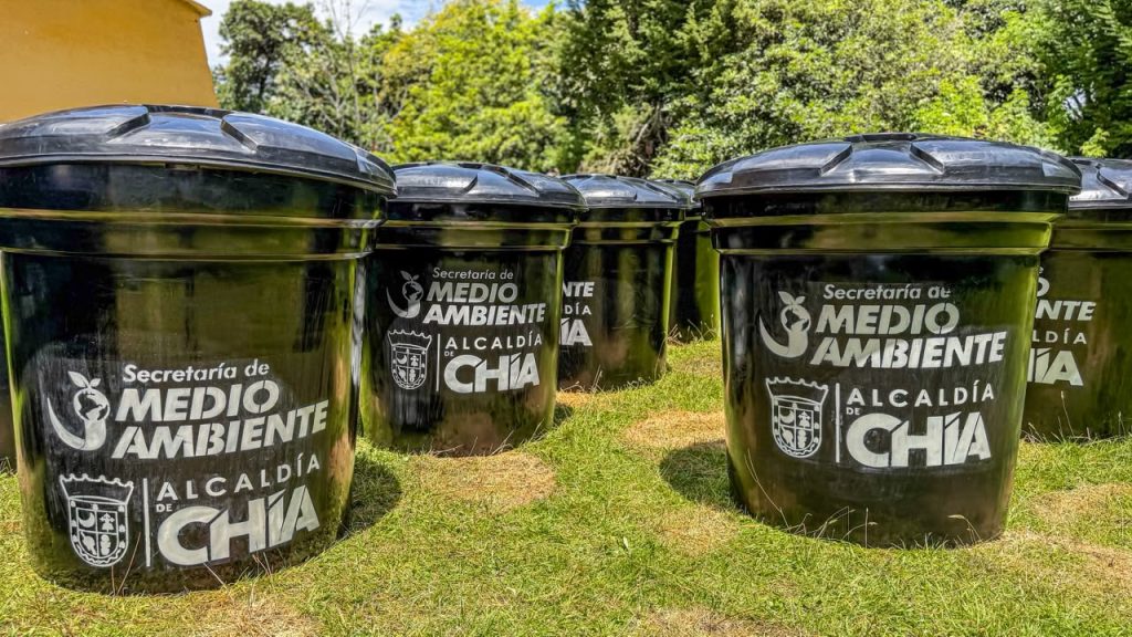 Tanques de reserva de agua en Chía