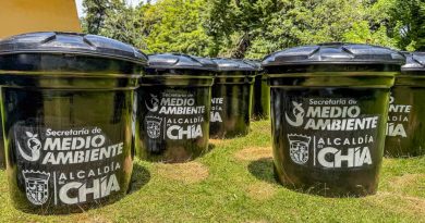 Tanques de reserva de agua en Chía