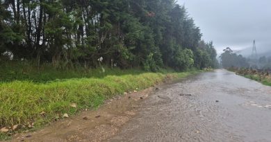 Calles inhundadas en Cundinamarca