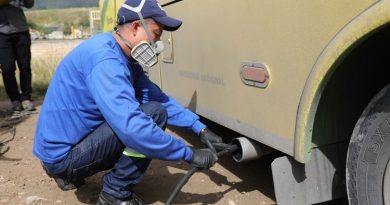 Seguimiento e vehículos por emisión de gases en Cundinamarca